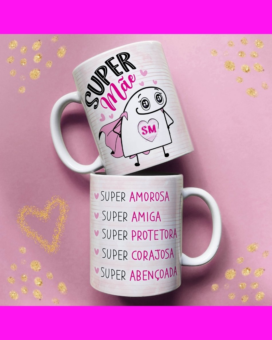 Caneca de Porcelana Branca 325ml